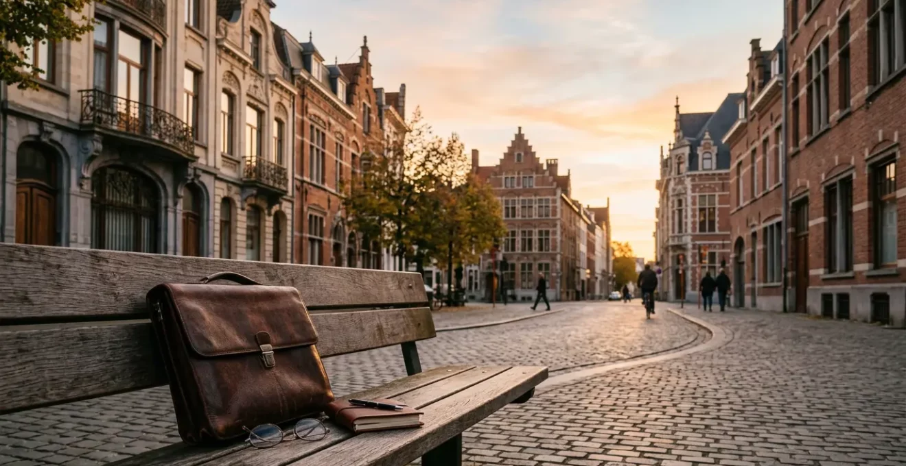 Vue d'ensemble conceptuelle illustrant la planification financière pour la retraite en Belgique