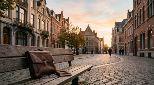 Vue d'ensemble conceptuelle illustrant la planification financière pour la retraite en Belgique