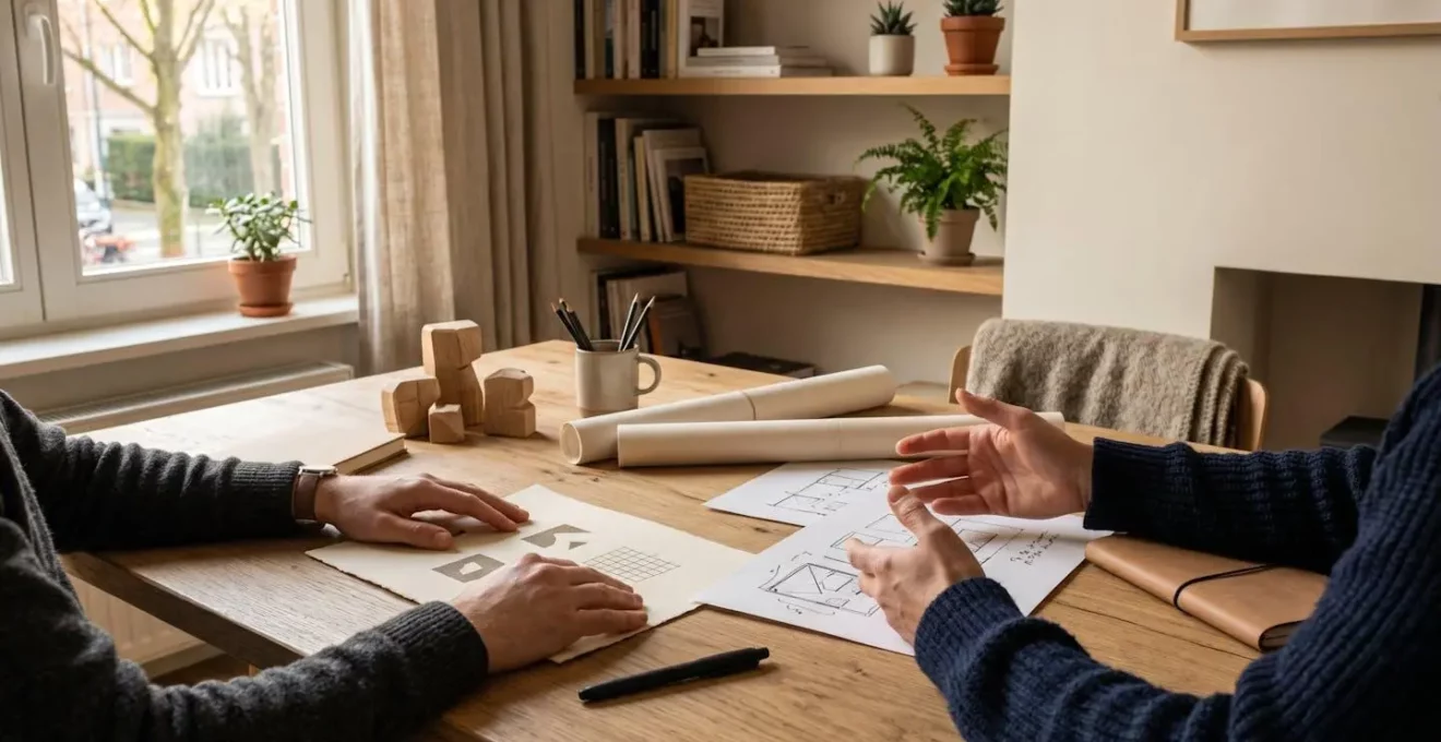 Rapport de performance énergétique PEB posé sur une table lors d'une négociation immobilière en Belgique