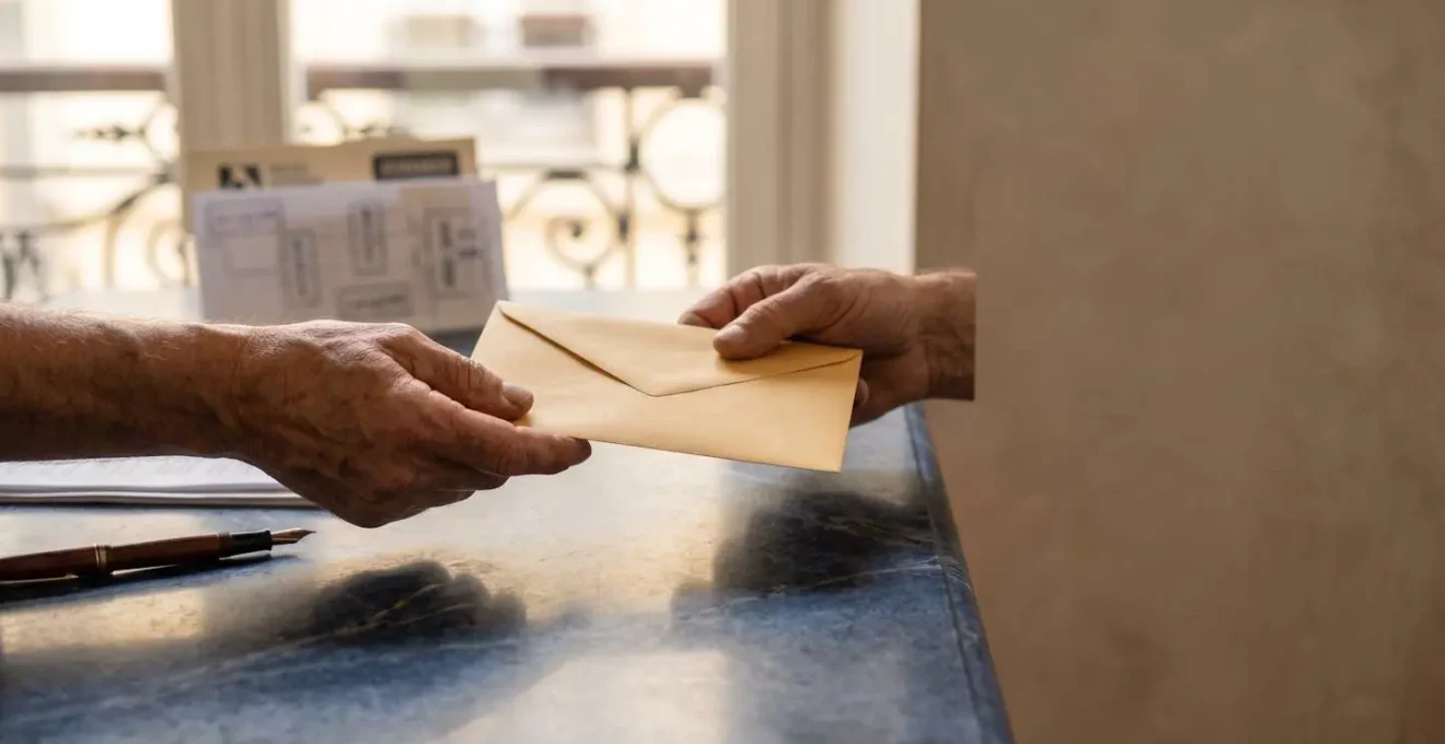 Scène évoquant la planification successorale et la transmission patrimoniale en Belgique à travers l'assurance vie